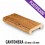 CANTONERA  MDF PLASTIFICADO 45 mm * 10 mm 2440 mm