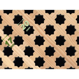CELOSIA PARA INTERIOR ENRASADA E12 ESTRELLA