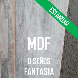 MDF ESTANDAR PLASTIFICADO DISEÑOS FANTASÍA 2440*1220 mm (Despiece)