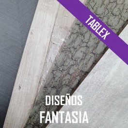 TRASERA TABLEX PLASTIFICADO UNA CARA DISEÑO FANTASIA 2440*1220 mm