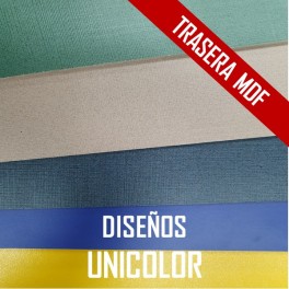 TRASERA MDF PLASTIFICADO UNA CARA UNICOLORES 2440*1220 mm