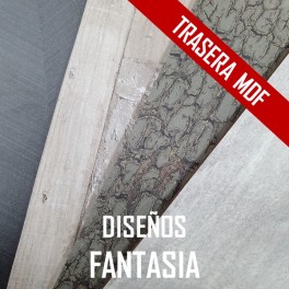 TRASERA MDF PLASTIFICADO UNA CARA DISEÑOS FANTASIA 2440*1220 mm  (Despiece)