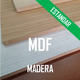 MDF ESTANDAR PLASTIFICADO DISEÑOS MADERA 2440*1220 mm