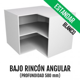 MODULO BAJO RINCON ANGULAR ESTANDAR BLANCO