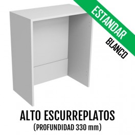 MODULO ALTO ESCURREPLATOS ESTANDAR BLANCO