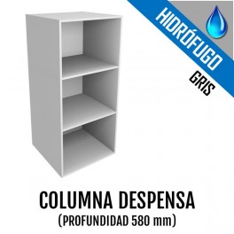 MODULO COLUMNA DESPENSA HIDRÓFUGO GRIS