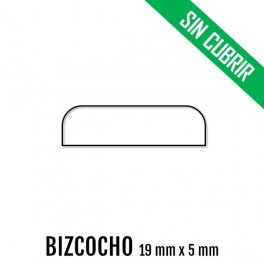 BIZCOCHO MDF SIN CUBRIR 19 mm * 5 mm 