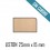 LISTON RECTANGULAR MDF SIN CUBRIR 25 mm x 15 mm - 2400 mm