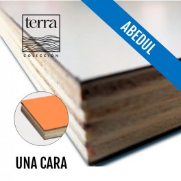 CONTRACHAPADO ABEDUL APLACADO HPL TERRA UNA CARA 2500x1220mm