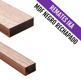 REMATE IKA MDF NEGRO RECHAPADO