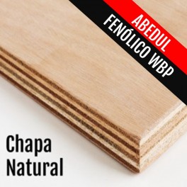 CONTRACHAPADO WBP FENOLICO ABEDUL RECHAPADO CHAPA NATURAL (Despiece)