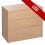 CAJONERA PLASTIFICADA FRENTE LISO