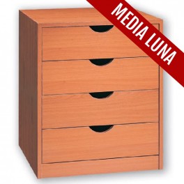 CAJONERA PLASTIFICADA FRENTE MEDIA LUNA