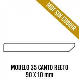 RODAPIE MOD. 35 CANTO RECTO 90 x 10 mm                         