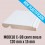 RODAPIE MOD C-9B CANTO DIBUJO 120 X 15 mm