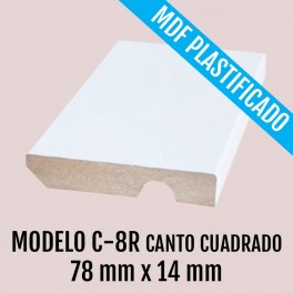 RODAPIE MOD C-8R CANTO CUADRADO 78 X 14 mm