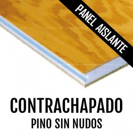 PANEL AISLANTE CONTRACHAPADO PINO SIN NUDOS