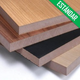 MDF ESTANDAR RECHAPADO CHAPA PREFABRICADA 2440*1220 mm