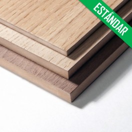 MDF ESTANDAR RECHAPADO CHAPA NATURAL 2440*1220 mm